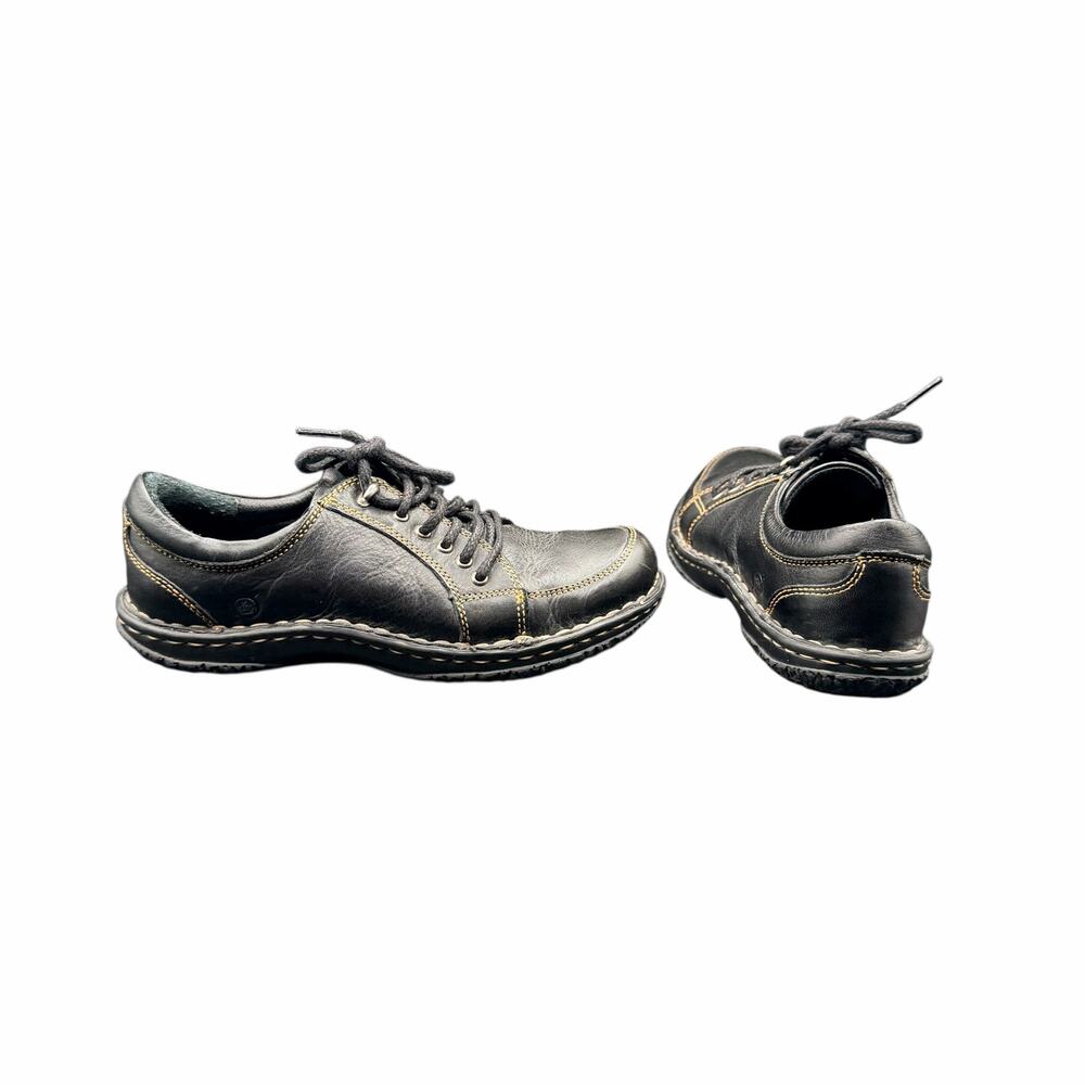 Born Black Leather Lace Up Comfort Shoes Women’s 7 Casual Walking
Oxford